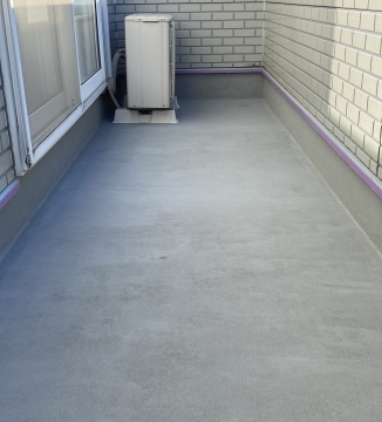 ベランダの雨漏り修理